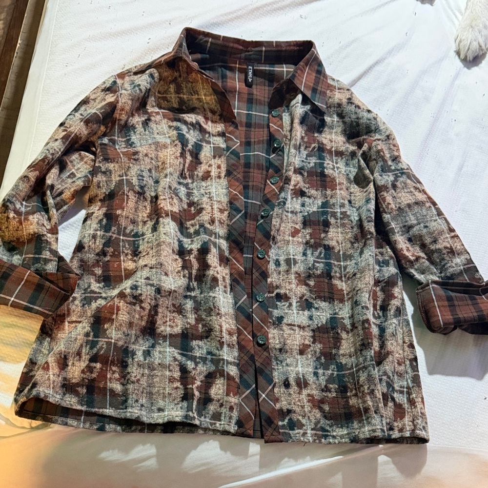Plaid Button Down Shirt
